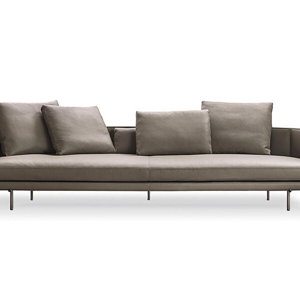 Karlstad Leather Sofa