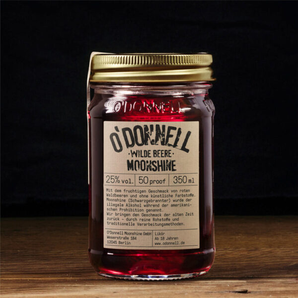 O'Donnell Moonshine Wilde Beere 25%
